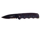 Boker Kalashnikov 74 Black Automatic Knife Black Serrated