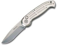 Boker Magnum Drop Point Automatic Knife Champagne