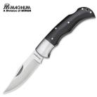 Boker Magnum Silver Pin I Micarta Handle Folding Pocket Knife