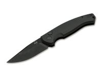 Boker Plus Karakurt Black Automatic Knife Black Drop Point