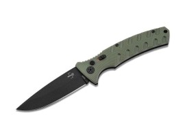 Boker Plus Strike Grivory Green Automatic Knife Black Drop Point