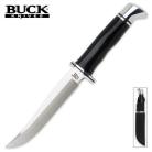 Buck Pathfinder Black Handled Fixed Blade Boot Knife
