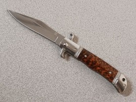 CZ Bolster Release Automatic Knife Snakewood 9 Inch