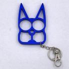 Cat Knuckle Keychain Weapon Blue