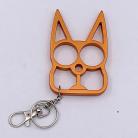 Cat Knuckle Keychain Weapon Orange