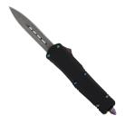 Chocolate Black D/A OTF Automatic Knife Damascus Dagger 7.25"