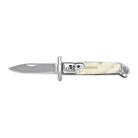 ClassicGuard Stiletto Automatic Knife - Elegance with an Edge - White