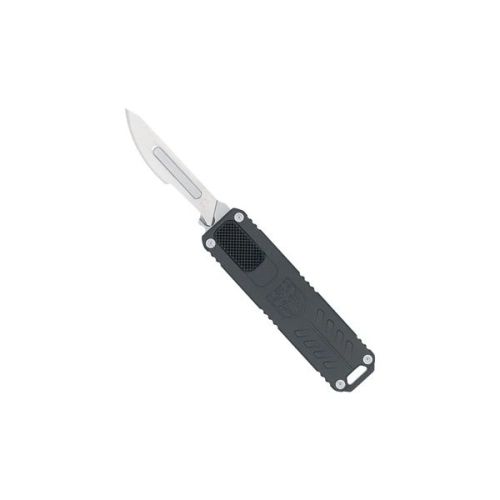 CobraTec Black Scalpel Auto, 5" Overall, Aluminum Handle