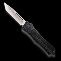 CobraTec CTK-1 D/A OTF Auto, 3.00" D2 Tanto Blade, Aluminum Handle Black