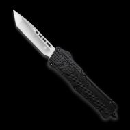 CobraTec CTK-1 D/A OTF Auto, 3.75" D2 Tanto Blade, Aluminum Handle Black