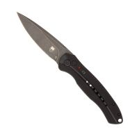 CobraTec Black Diablo Auto, 3.5" D2 Drop Point Blade, G10 Handle