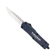 CobraTec FS-3 Blue Trump Auto, 3.00" D2 Drop Blade, Aluminum Handle