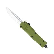 CobraTec FS-3 OD Green Auto, 2.75" D2 Drop Blade, Cerakote Handle