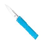 CobraTec Gentlemen Blue D/A OTF Automatic Knife Sheepsfoot