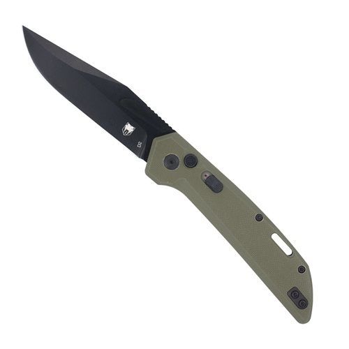 CobraTec Naja OD Green Automatic Knife CTNAJODG