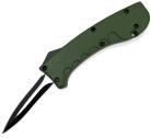 Covert Ops Mini D/A OTF Automatic Knife Army Green Karambit