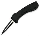 Covert Ops Mini D/A OTF Automatic Knife Black Karambit