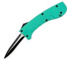 Covert Ops Mini Karambit D/A OTF Automatic Knife Teal