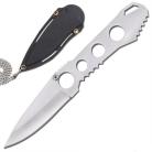 Crisis Untouchables Drop Point Hidden Neck Knife