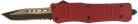 Cutting Edge Heretic D/A OTF Automatic Knife Red Tanto Serrated