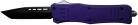 Cutting Edge Heretic Purple D/A OTF Automatic Knife Tanto