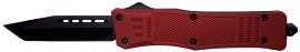 Cutting Edge Heretic Red D/A OTF Automatic Knife Tanto