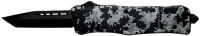 Cutting Edge Heretic Urban Camo D/A OTF Automatic Knife Tanto