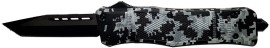 Cutting Edge Heretic Urban Camo D/A OTF Automatic Knife Tanto