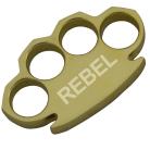 Dalton 15 OZ Real Brass Knuckles Buckle Paperweight - Heavy Duty Rebel