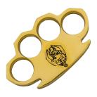 Robbie Dalton Brass Knuckles, Bat Skull, Black