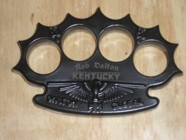 Dalton Global 12 Ounce Black Kentucky Brass Knuckles