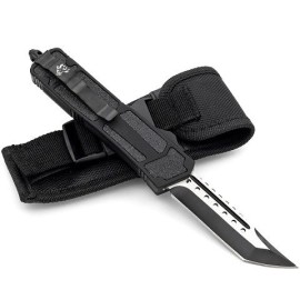 Dark Beast 8.5" OTF Automatic Knife Two Tone Tanto