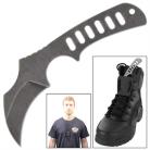 Maximum Security Tactical Neck Boot Knife