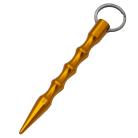 Defense Dealer Gold Kubotan 5 Inch Keychain