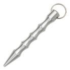 Defense Dealer Large Kubotan Silver 5.5 Inch Keychain