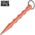 Defense Dealer Orange 5 Inch Keychain Kubotan