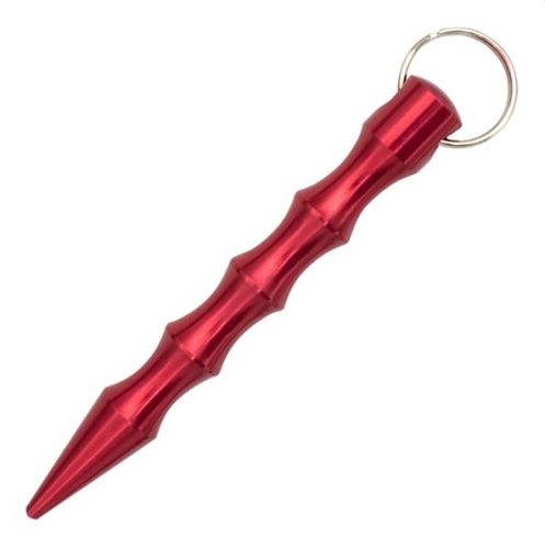 Defense Dealer Red Kubotan 5 Inch Keychain