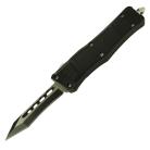 Delta Force 7" Black D/A OTF Automatic Knife Two Tone Tanto Spear