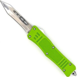Delta Force 7" Lime Green OTF Automatic Knife Tanto