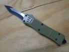 Delta Force Army Green D/A OTF Automatic Knife Tanto