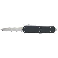 Delta Force Black D/A OTF Automatic Knife Satin Kriss