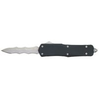 Delta Force Black D/A OTF Automatic Knife Satin Kriss