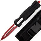 Dominate Damascus D/A OTF Automatic Knife Red Dagger