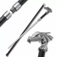 Dragon's Lair Sword Cane 39.5" Satin