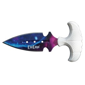 Elite Edge Galaxy White Palm Push Dagger