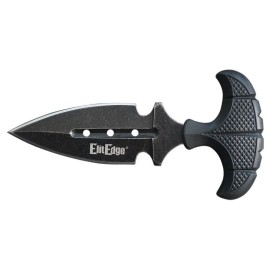 Elite Edge Stonewash Palm Push Dagger