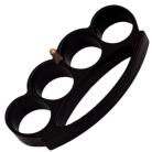 Fat Boy Brass Knuckles Black Belt Buckle Paperweight