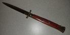 Frank Beltrame 11 Inch Swinguard Stiletto Automatic Knife Cocobolo Gold Bayo