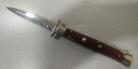 Frank B 11" Snakewood Swinguard Italian Stiletto Automatic Knife Bayo