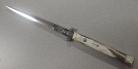 Frank Beltrame Knives 11" Italian Stiletto Automatic Knife Brazilian Horn Bayonet